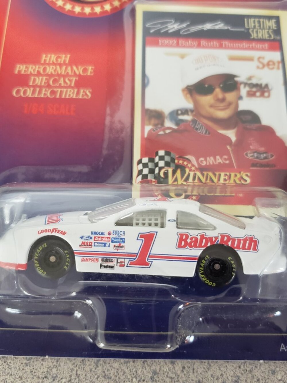 Jeff Gordon 1992 Baby Ruth Thunderbird Car #1